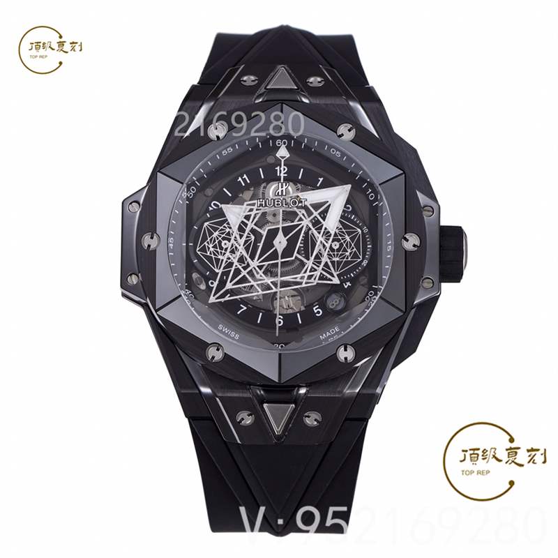 ZF廠宇舶刺青二代黑色陶瓷big bang大爆炸復刻表做工如何-復刻表