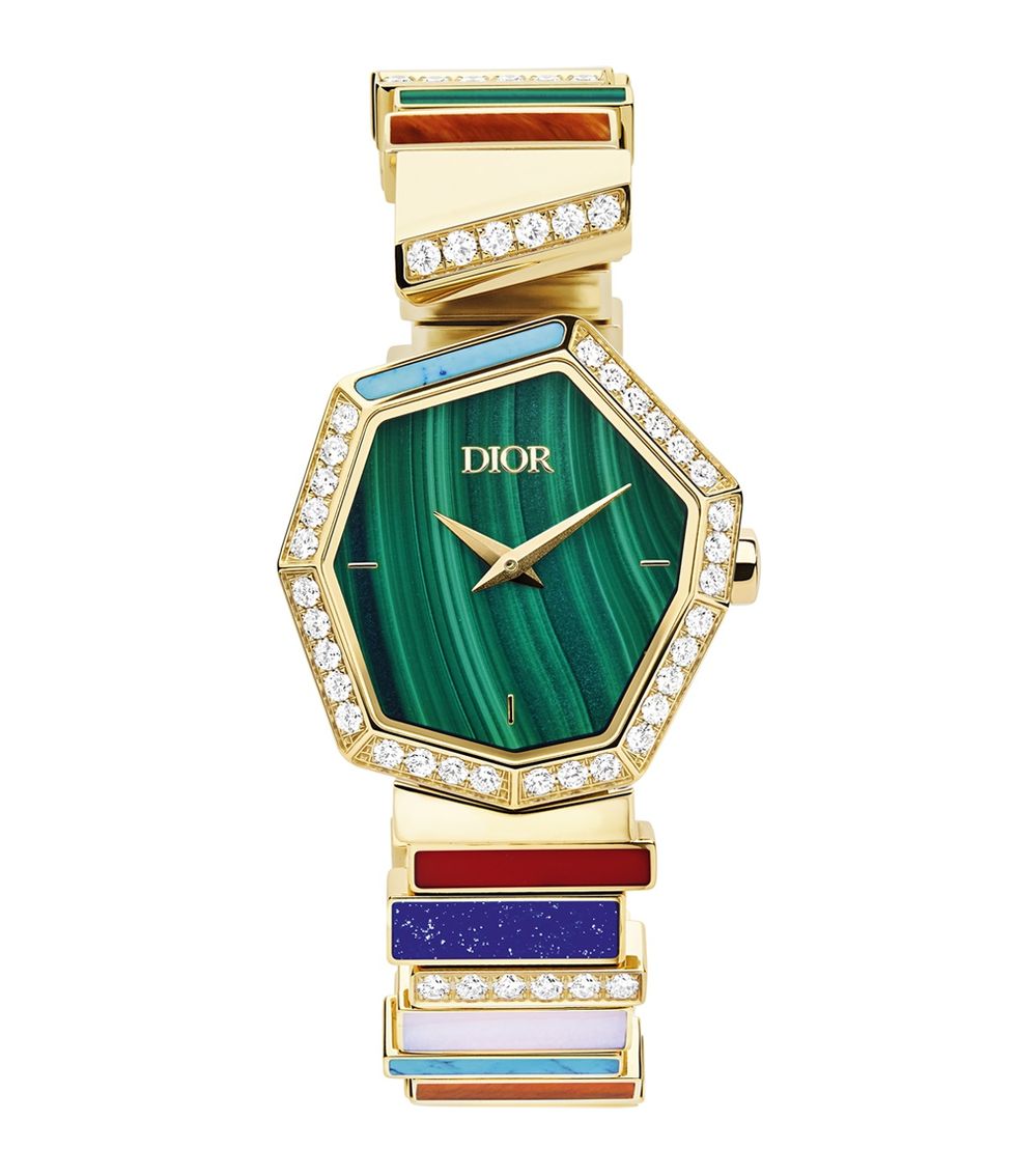 鑲上綠松石、孔雀石等天然寶石手表是獨一無二的收藏品-復(fù)刻表