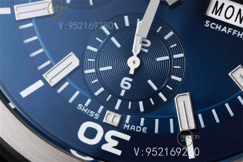 RS廠萬國海洋時計計時復(fù)刻表做工評測,十年磨一劍-復(fù)刻表