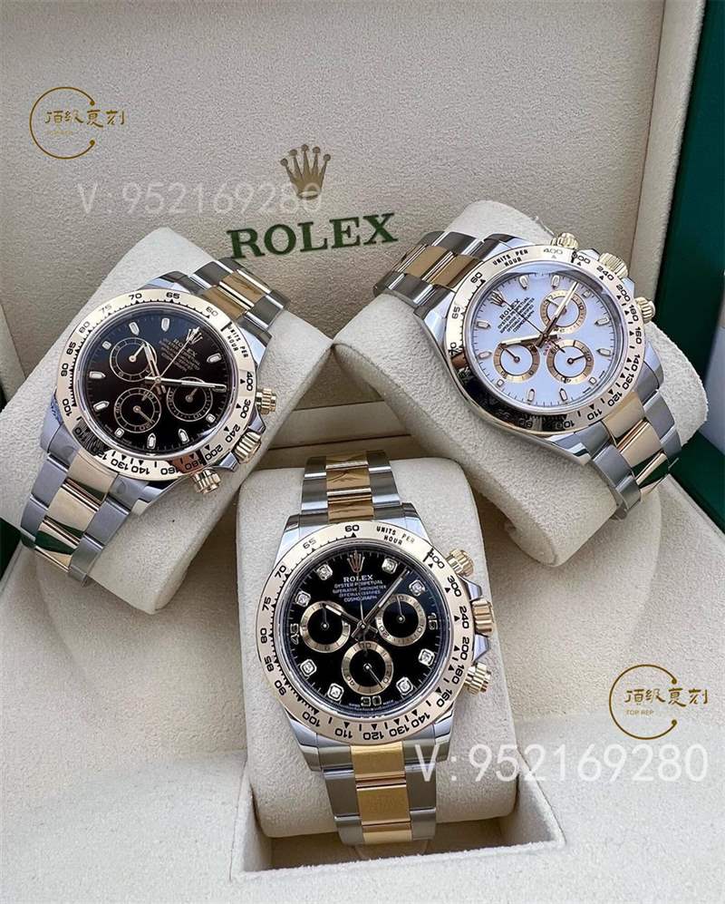 BT廠勞力士4130機芯迪通拿復刻表全家福,值得入手嗎-復刻表