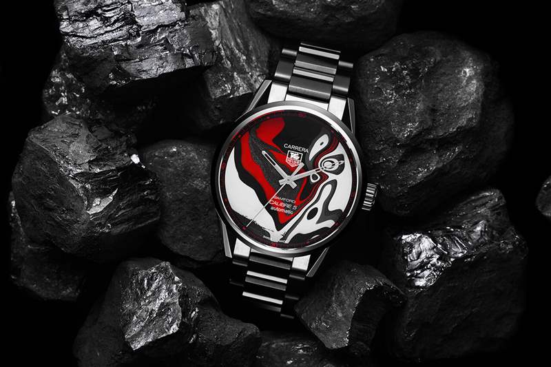 泰格豪雅隆重推出:BWD X Black Badger Fordite Carrera 5系列-復刻表