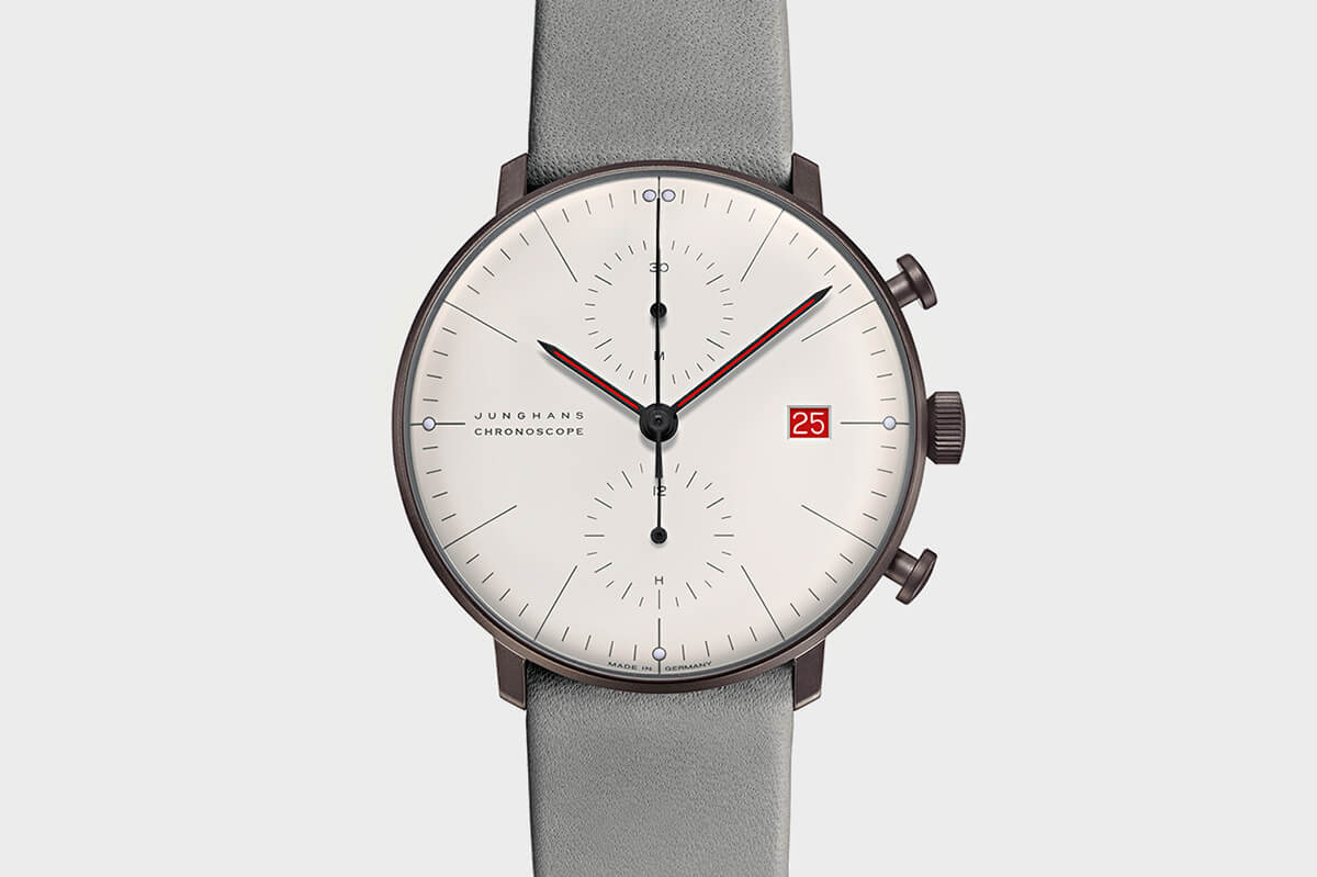 包豪斯Junghans Max Bill Chronoscope 100 Jahre Bauhaus 手表-復(fù)刻表