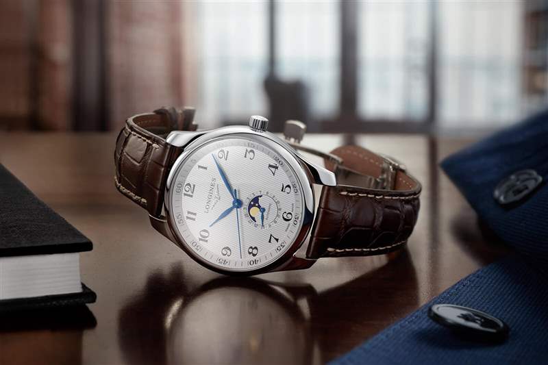 浪琴表大師系列月相手表介紹-復刻表