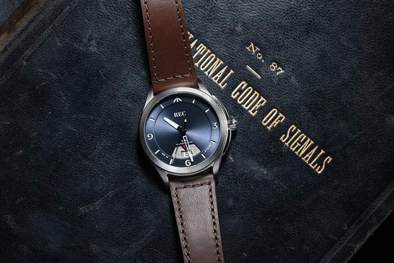 REC RJM 04 Bluebird噴火戰機藍盤手表-復刻表