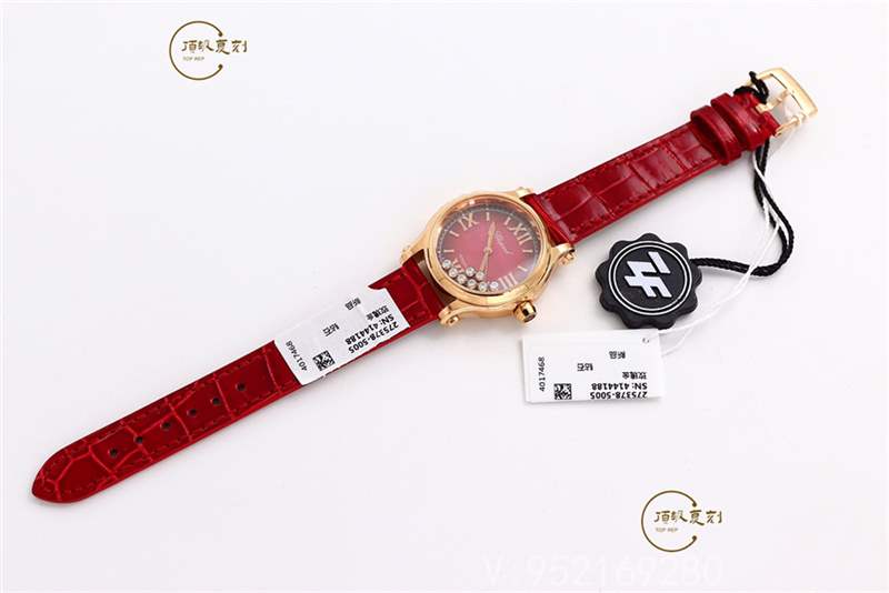 ZF廠蕭邦HAPPY SPORT快樂鉆石中國紅限量版新品發布-復刻表