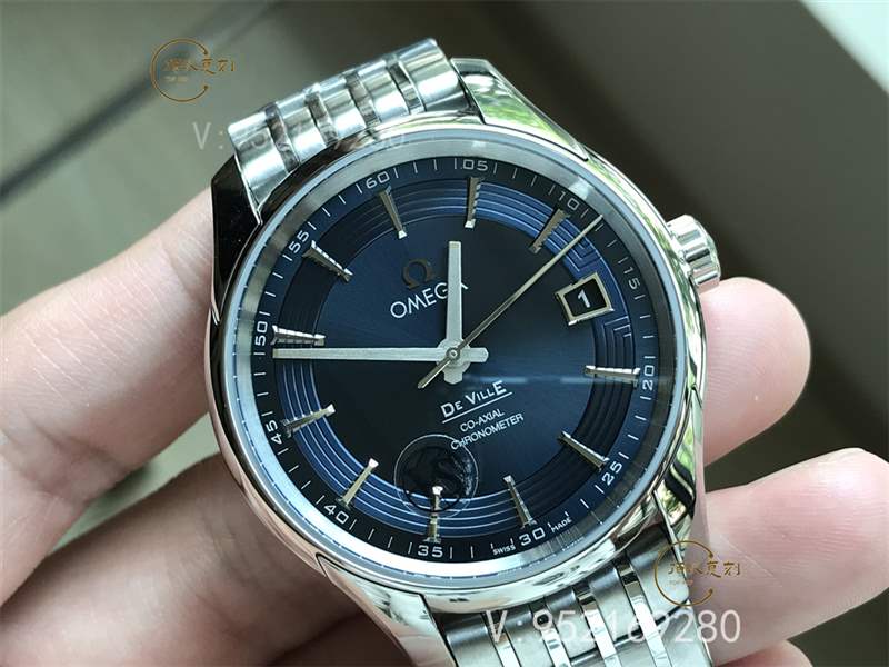 VS廠歐米茄蝶飛明亮之藍8500機芯做工怎么樣-復(fù)刻表