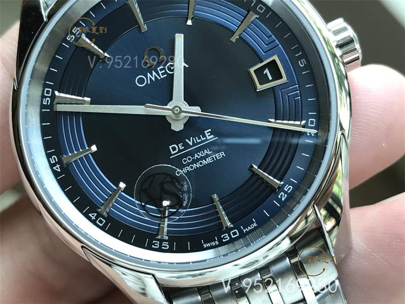 VS廠歐米茄蝶飛明亮之藍8500機芯做工怎么樣-復(fù)刻表