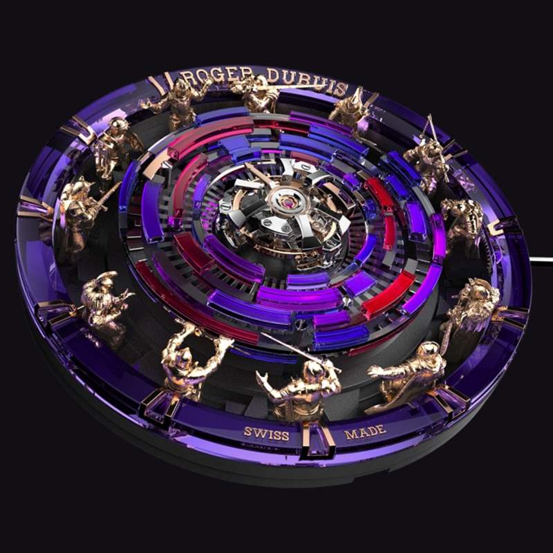羅杰杜彼Roger Dubuis延續圓桌騎士的夢幻傳奇-復刻表
