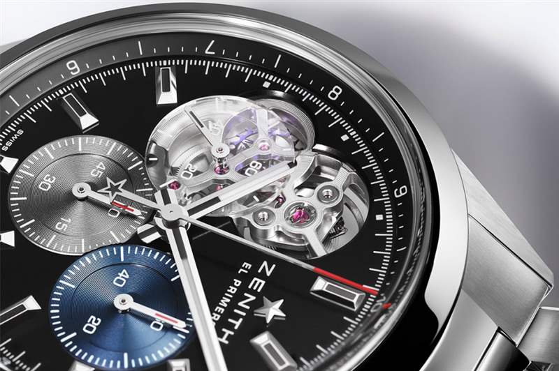 真力時2022新表面世三色陶瓷表圈Chronomaster Sport限量版運動表-復刻表