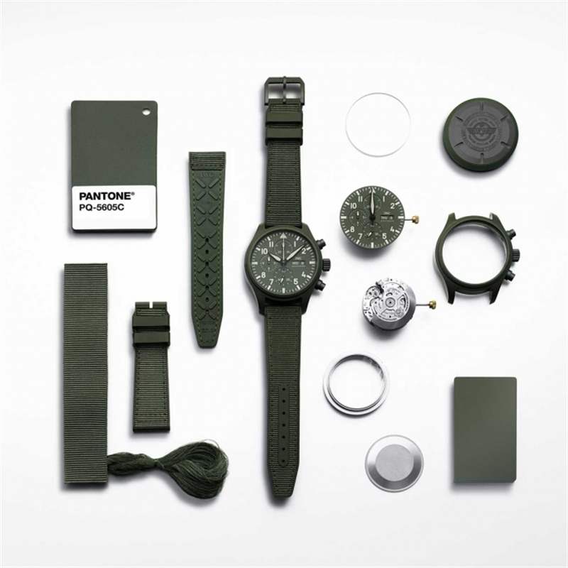 萬國Pilot's Watch Chronograph TOP GUN Pantone彩色陶瓷飛行表-復(fù)刻表