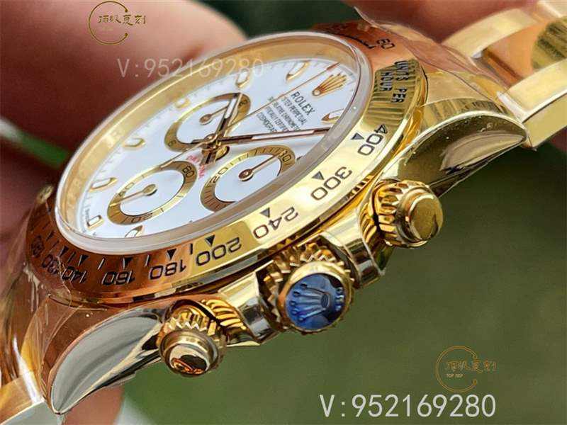 bt廠勞力士迪通拿全金白盤116508復刻表做工怎么樣-復刻表