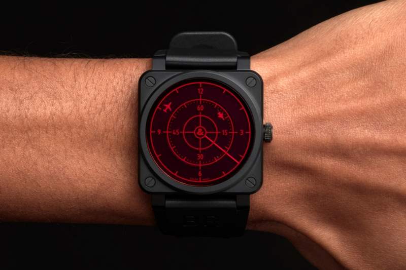 2021 Bell & Ross 新表Red Radar BR03-92|將雷達(dá)移植至手表之上-復(fù)刻表