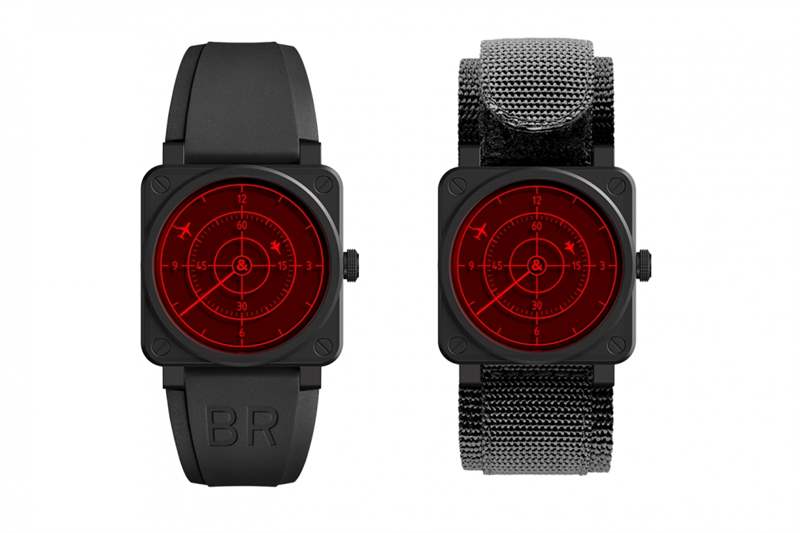 2021 Bell & Ross 新表Red Radar BR03-92|將雷達(dá)移植至手表之上-復(fù)刻表