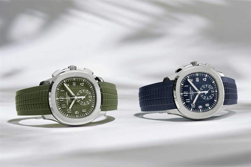 2021最新百達(dá)翡麗Patek Philippe Aquanaut Ref.5968G-復(fù)刻表