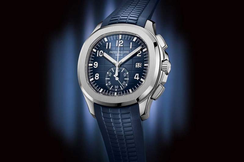 2021最新百達(dá)翡麗Patek Philippe Aquanaut Ref.5968G-復(fù)刻表