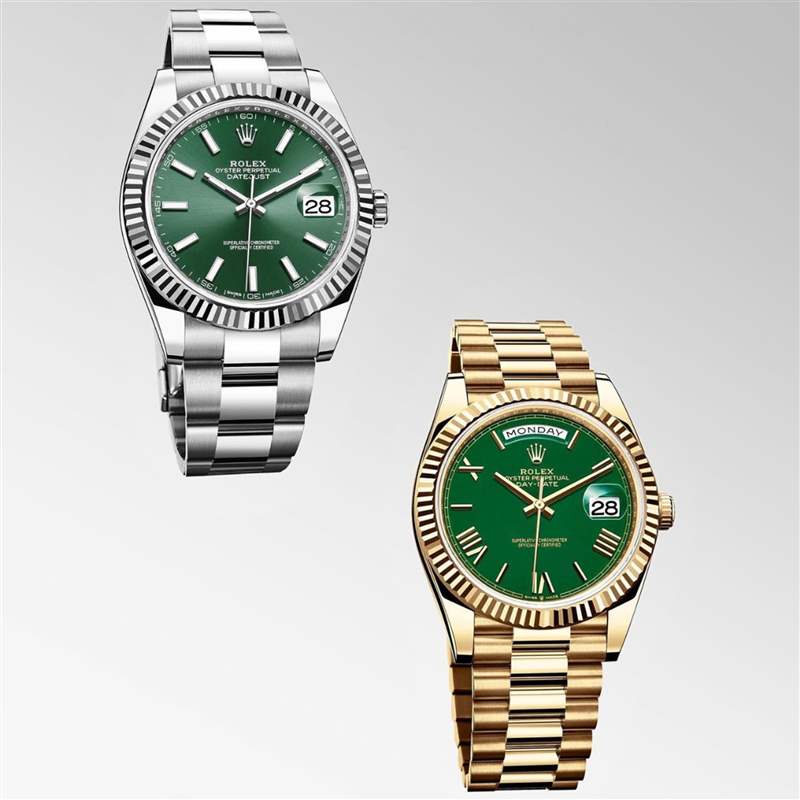 Rolex綠面手表Datejust、Day-Date首波行情曝光228238炒逾百萬-復刻表