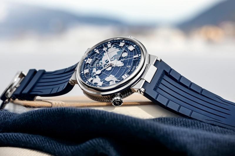 兩地時(shí)間切換自如！寶璣Marine Hora Mundi 5557-復(fù)刻表