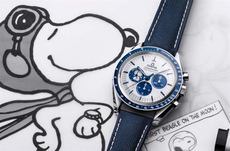 Omega Speedmaster Silver Snoopy Award 50周年腕表！ 第三代Snoopy版絕對是Speedmaster迷務必入手之一枚！