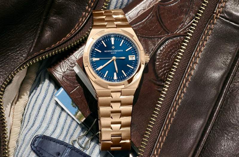 江詩(shī)丹頓2020新作！Vacheron Constantin Overseas自動(dòng)上鏈腕表帶來(lái)典雅粉紅金X藍(lán)面設(shè)定-復(fù)刻表