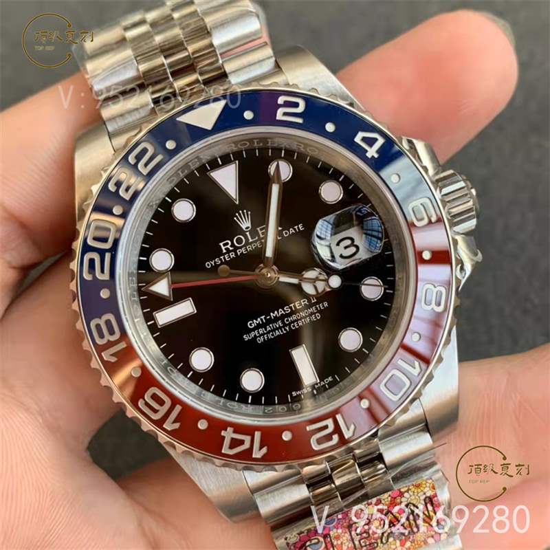 C廠勞力士格林尼治紅藍(lán)可樂圈復(fù)刻表做工怎么樣-復(fù)刻表