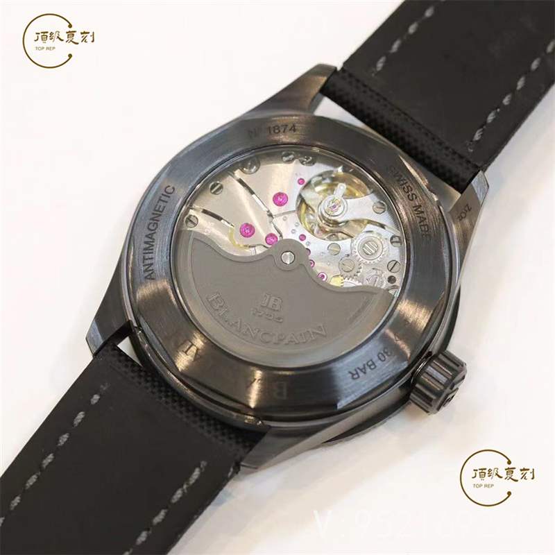 GF廠寶珀五十噚5000黑陶瓷復(fù)刻表做工值得入手嗎-復(fù)刻表