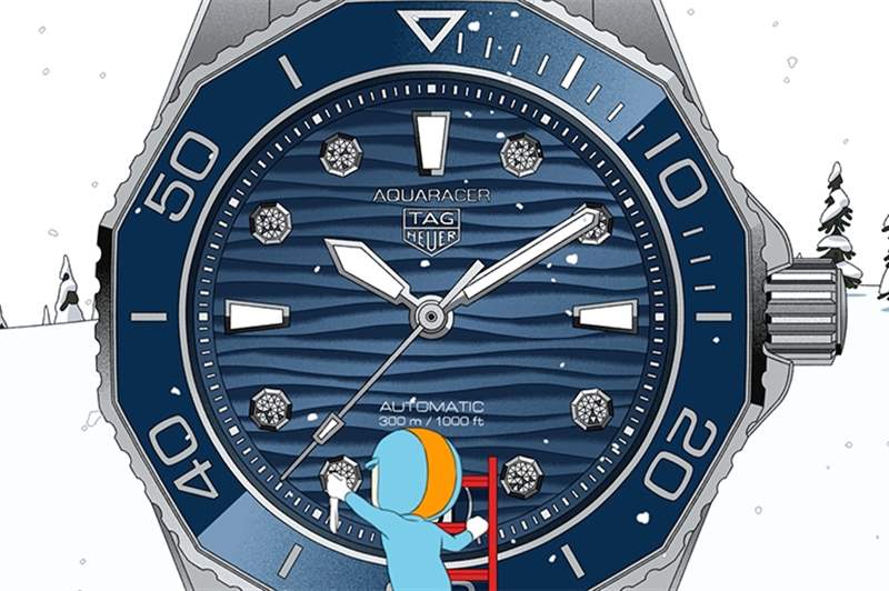 泰格豪雅眾代言人Q萌現(xiàn)身,為圣誕節(jié)挑表選禮獻計!-復刻表