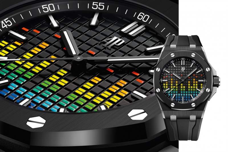 Audemars Piguet愛彼最新Royal Oak Offshore Selfwinding Music Edition|大膽將腕表化作Equalizer-復刻表