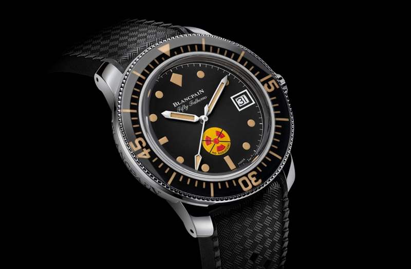 寶珀Blancpain Fifty Fathoms No Rad｜讓經(jīng)典設(shè)計回歸的搶眼之作-復(fù)刻表