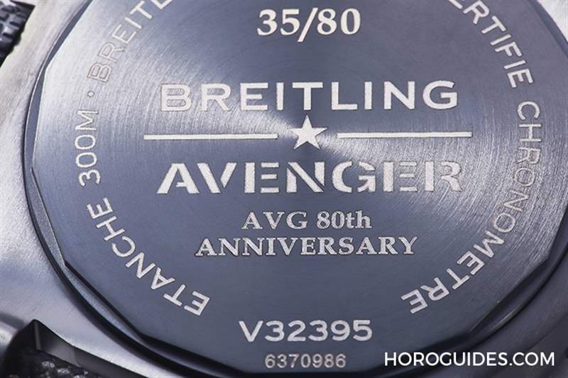 霸氣捍衛(wèi)天空！百年靈Avenger AVG飛虎隊(duì)80周年臺(tái)灣限量款-復(fù)刻表