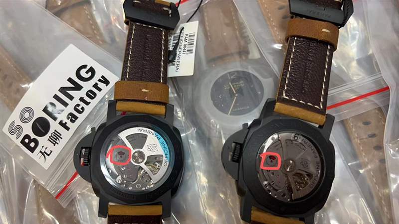 SB廠沛納海441做工怎么樣,vs廠441改進版真動顯-復刻表