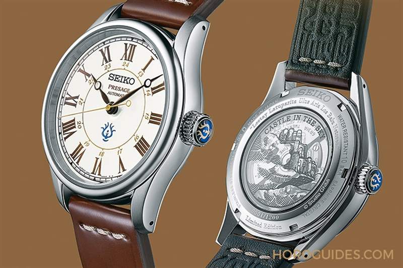 SEIKO x 吉卜力工作室《天空之城》限量表，又一款高性價比琺瑯面！-復刻表