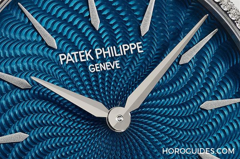 百達翡麗7040三問腕表,結(jié)合機刻雕花與琺瑯二大工藝-復(fù)刻表