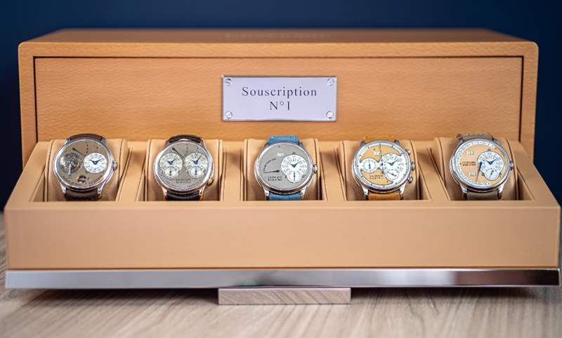 天字第一號大集合！FP Journe開基立業之作Souscription系列五只N°1首次集齊現身-復刻表