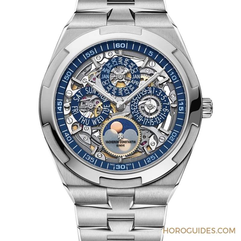 江詩丹頓Overseas超薄萬年歷首見白金材質(zhì)-復(fù)刻表