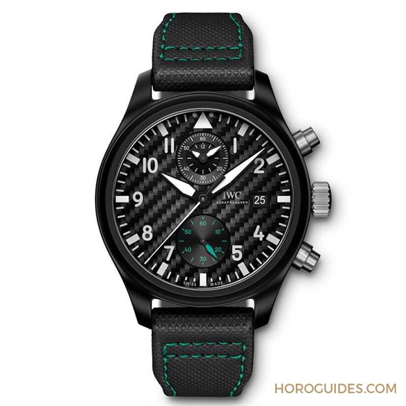 賽車同款材質(zhì)！IWC飛行員計(jì)時(shí)腕表「AMG」特別版-復(fù)刻表
