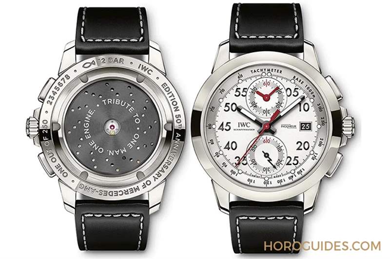 賽車同款材質(zhì)！IWC飛行員計(jì)時(shí)腕表「AMG」特別版-復(fù)刻表