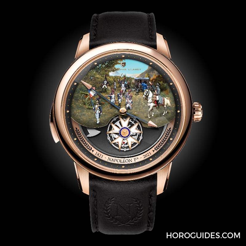 極致三問報時，向拿破侖致敬｜Christophe Claret Napoleon飛行陀飛輪三問表-復刻表