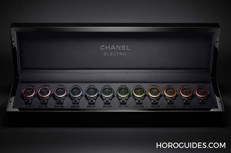 彩虹圈、電音魂，CHANEL J12嗨起來！-復刻表