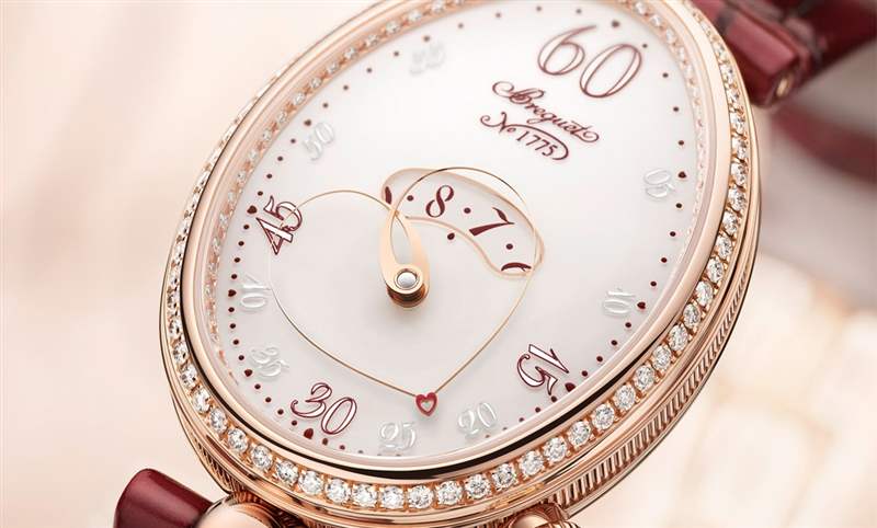收放自如！前所未見的心形指針｜Breguet那不勒斯系列心愿仕女鉆表-復(fù)刻表