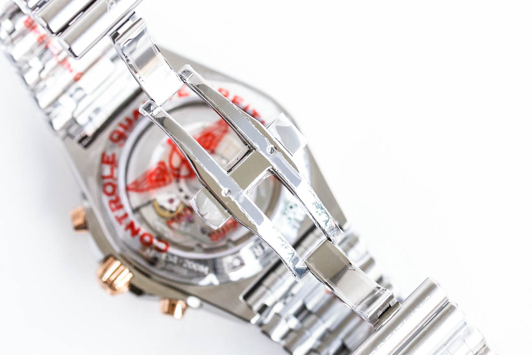 GF廠百年靈機械計時B01「鋼王」電鍍玫瑰金復刻版-復刻表