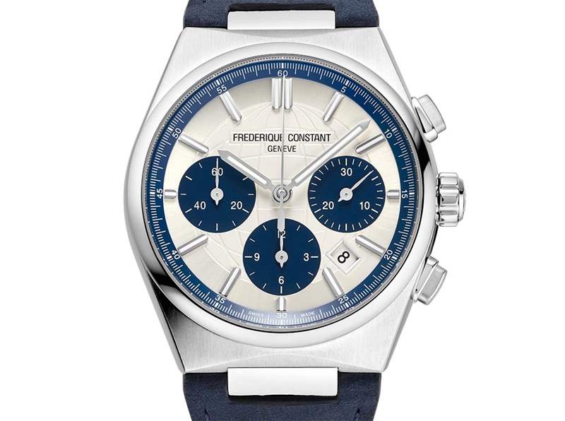 弗雷德里克·康斯坦特高壽命自動(dòng)計(jì)時(shí)碼表-雅典娜丁潛水員×骷髏黑-復(fù)刻表