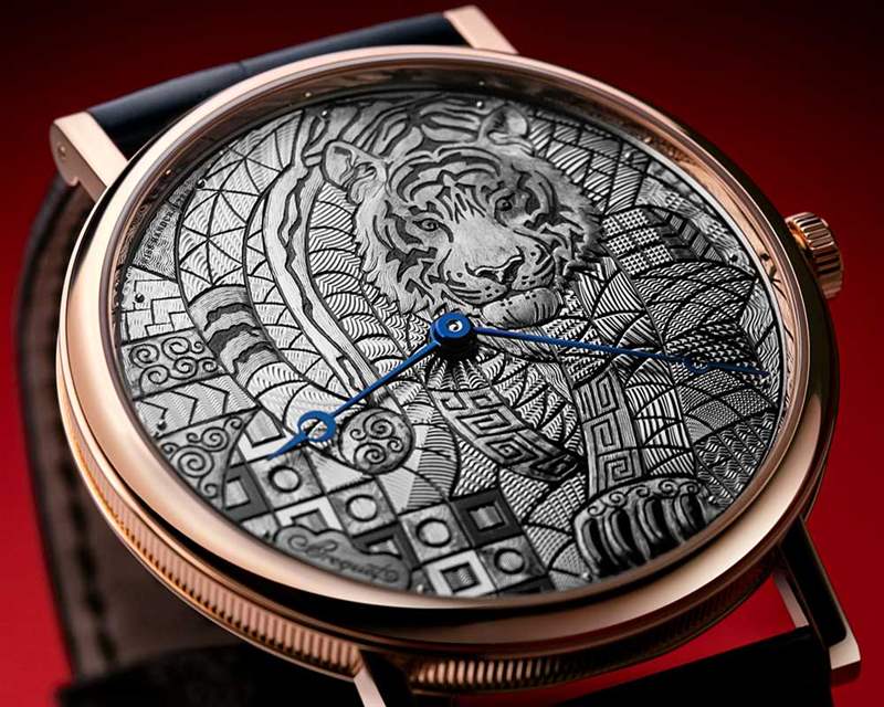 BREGUET寶璣經典 7145 老虎，時間之爪-復刻表