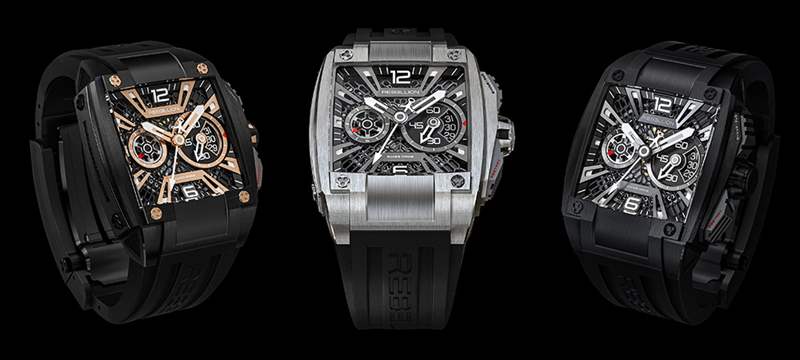 URWERK UR-100V “藍(lán)色星球”-叛亂 RE-VOLT CHRONO-復(fù)刻表