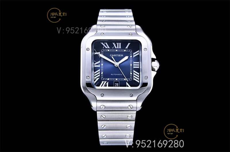 GF廠復(fù)刻卡地亞藍(lán)血貴族山度士桑托斯腕表可以入手嗎-復(fù)刻表