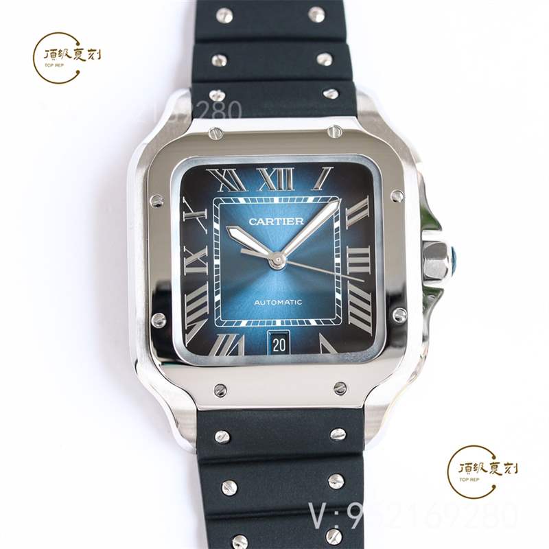 GF廠復(fù)刻卡地亞藍(lán)血貴族山度士桑托斯腕表可以入手嗎-復(fù)刻表