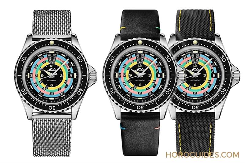 戴上MIDO，馳聘海洋｜MIDO Ocean Star海洋之星三部曲-復刻表