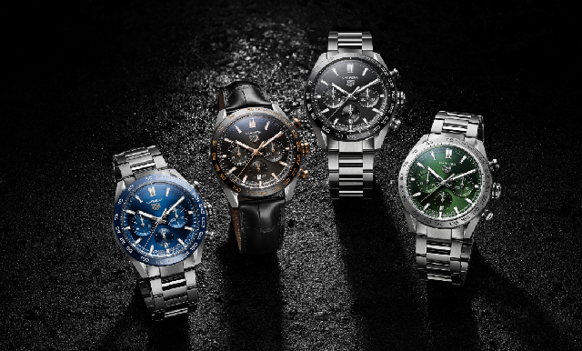 泰格豪雅TAG HEUER Carrera再出力作，現代風多彩面盤志慶品牌周年-復刻表