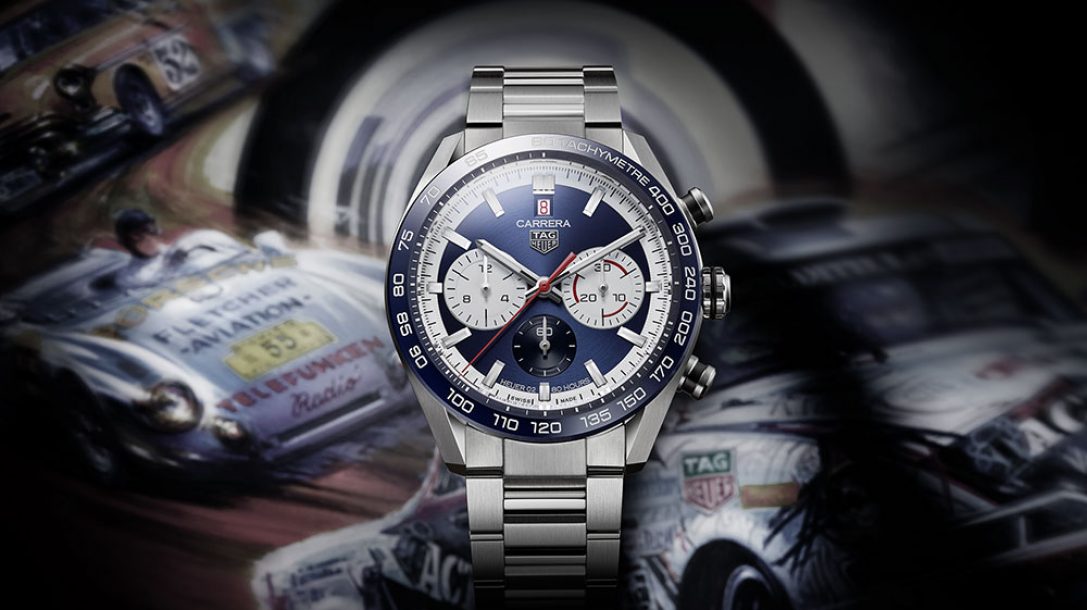 泰格豪雅TAG Heuer卡雷拉運(yùn)動計時碼表160年-復(fù)刻表