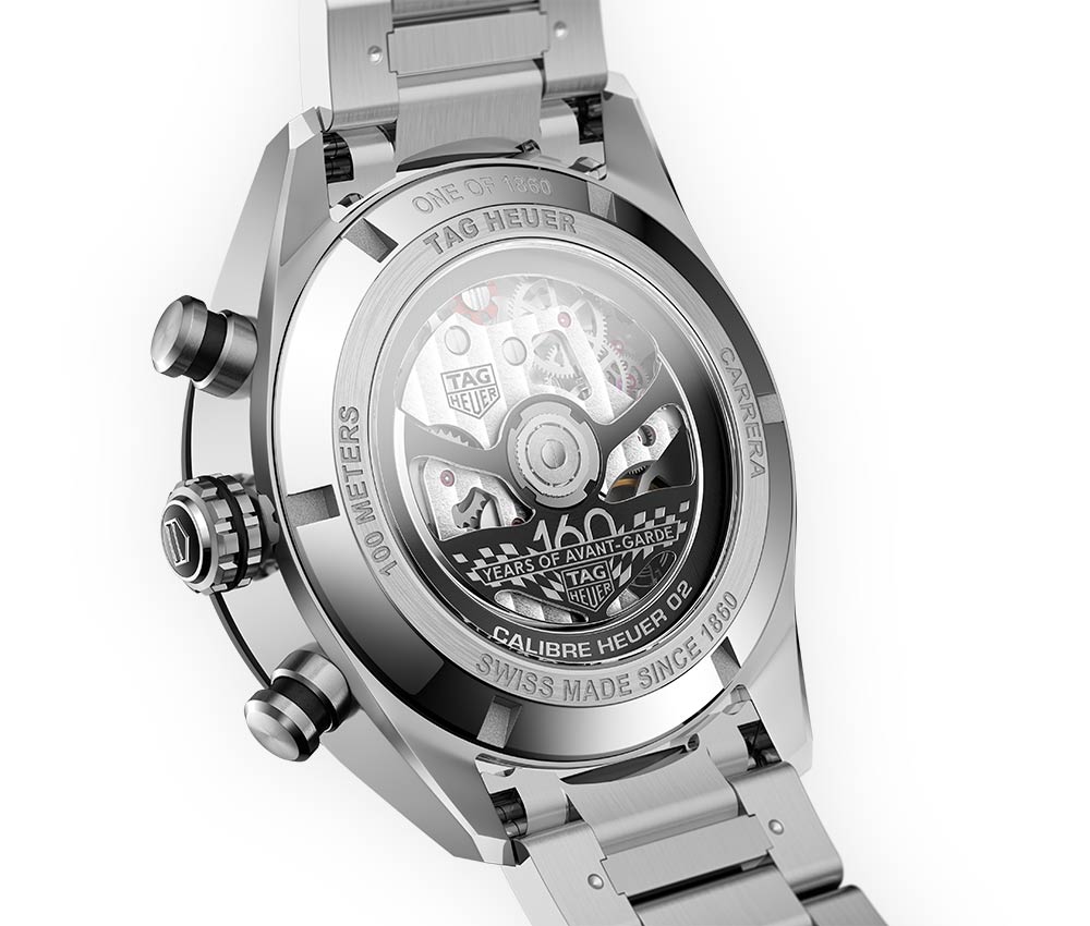 泰格豪雅TAG Heuer卡雷拉運(yùn)動計時碼表160年-復(fù)刻表