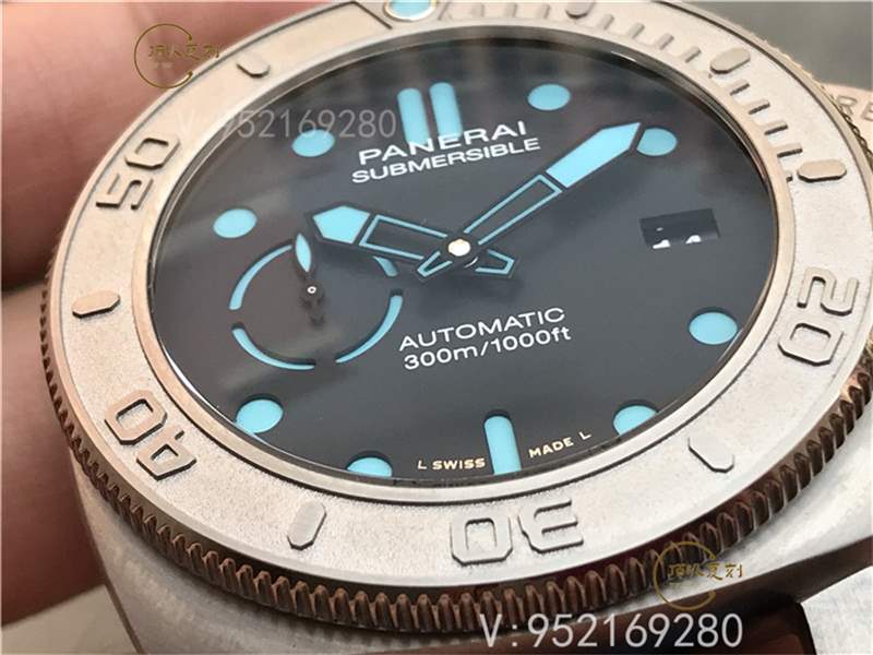 VS廠復(fù)刻沛納海985腕表做工評測,鈦金屬沛納海985vs廠-復(fù)刻表